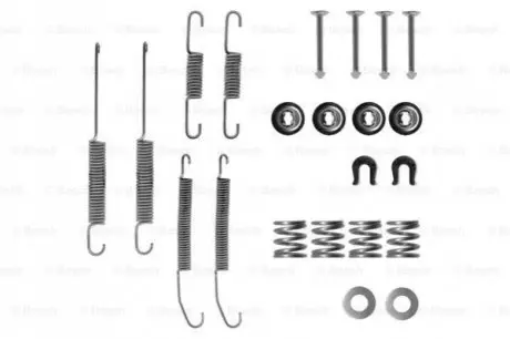 Монтажний набір гальмівної колодки NISSAN 100NX, ALMERA I, SUNNY III 1.4-2.0D 03.90-07.00 Bosch 1987475131 Купити в Україні