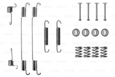 Монтажний набір гальмівної колодки ALFA ROMEO 145, 146 FIAT MAREA, PALIO, STRADA, TEMPRA, TIPO 1.2-2.0 11.89 Bosch 1987475155 Купити в Україні