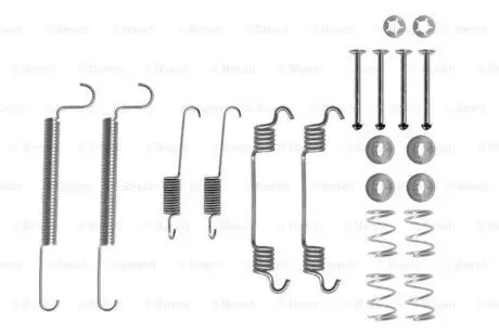 Монтажний набір гальмівної колодки CHEVROLET CAPTIVA OPEL ASTRA F, ASTRA F CLASSIC, ASTRA G, ASTRA G CLASSIC, ASTRA H, ASTRA H CLASSIC, ASTRA H GTC, COMBO, COMBO TOUR, VECTRA B 1.2-3.2 09.91 Bosch 1987475226 Купити в Україні
