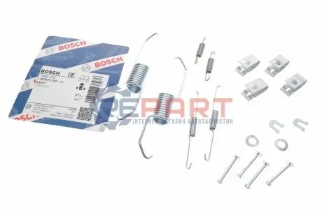 Монтажний набір гальмівної колодки HONDA ACCORD IV, CIVIC VII, CR-V I, HR-V, PRELUDE IV, PRELUDE V SUZUKI CARRY, JIMNY 1.3-2.3 01.90 Bosch 1987475252 Купити в Україні