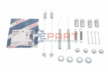 Монтажний набір гальмівної колодки NISSAN NAVARA, NP300, PATHFINDER II, PICK UP 2.4-3.5 01.86 Bosch 1987475308 Купити в Україні