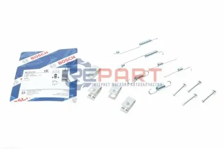 Монтажний набір гальмівної колодки HYUNDAI GETZ 1.1-1.6 09.02 Bosch 1987475310 Купити в Україні