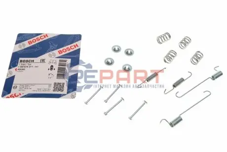 Монтажний набір гальмівної колодки NISSAN X-TRAIL I 2.0/2.2D/2.5 06.01-01.13 Bosch 1987475311 Купити в Україні