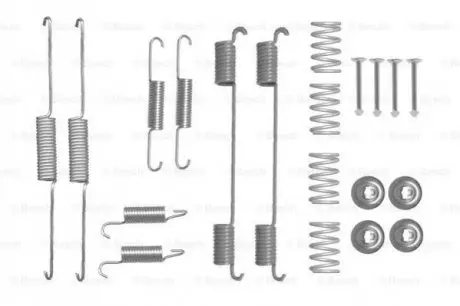 Монтажний набір гальмівної колодки CHRYSLER GRAND VOYAGER III, VOYAGER III, VOYAGER IV DODGE CARAVAN, RAM 2.0-3.8 01.95-12.08 Bosch 1987475315 Купити в Україні