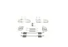 Фото Монтажний набір гальмівної колодки LAND ROVER DISCOVERY III, DISCOVERY IV, RANGE ROVER SPORT I, RANGE ROVER SPORT II 2.0-5.0 07.04-03.22 Bosch (1987475341) зображення 3