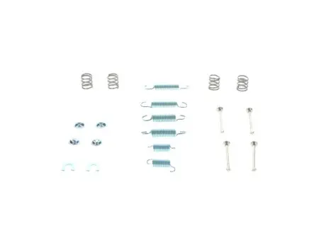 Монтажний набір гальмівної колодки NISSAN PATROL GR IV TOYOTA LAND CRUISER, LAND CRUISER 80 2.8D-4.2D 03.69-02.98 Bosch 1987475352 Купити в Україні