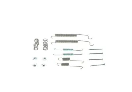 Монтажний набір гальмівної колодки CITROEN XSARA, ZX PEUGEOT 106 II, 206, 206+, 3008, 3008 I, 306 RENAULT CLIO II, THALIA I, THALIA II, TWINGO I 1.0-2.0DH 03.91 Bosch 1987475412 Купити в Україні