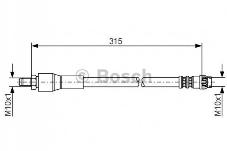 Тормозной шланг BOSCH 1987476032