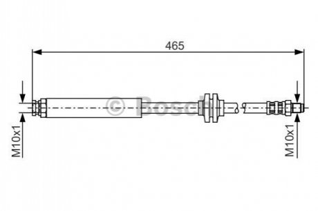 Тормозной шланг BOSCH 1987476079