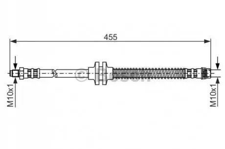Тормозной шланг Bosch 1987476126 Купить в Украине