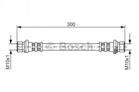 Тормозной шланг BOSCH 1987476583