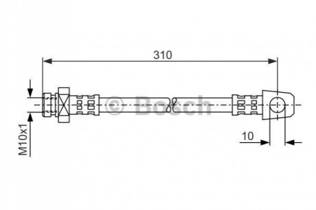Тормозной шланг BOSCH 1987476957 (фото 1)