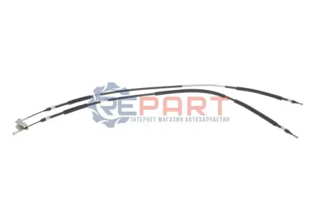 Трос стояночного гальма задн/середн Лів/Прав (1254мм/1254мм) OPEL ASTRA G, ASTRA G CLASSIC 1.2-2.2D 02.98-12.09 Bosch 1987477764 Купити в Україні