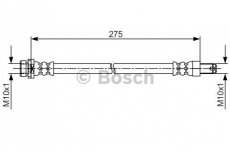 Шлангопровід BOSCH 1987481704