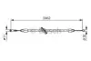 Фото BOSCH DB трос тормоз..(2462/306mm) Sprinter 06- Bosch (1987482381) изображение 1