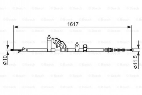 Автозапчастина BOSCH 1987482441 (фото 1)