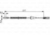 Трос стояночного тормоза opel corsa c (00-06) BOSCH 1987482461 (фото 1)