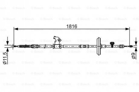 Автозапчастина BOSCH 1987482535