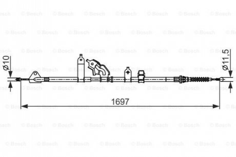 Автозапчасть BOSCH 1987482565 (фото 1)