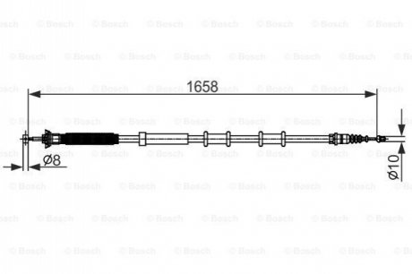 Автозапчасть BOSCH 1987482581