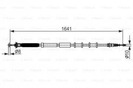 Автозапчасть BOSCH 1987482582