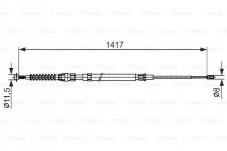 Автозапчасть BOSCH 1987482583