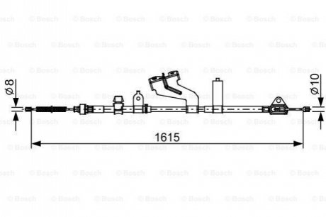 Автозапчасть BOSCH 1987482656 (фото 1)