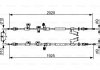 Трос стояночного гальма BOSCH 1987482709 (фото 1)