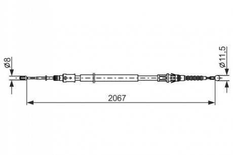 Автозапчастина BOSCH 1 987 482 869