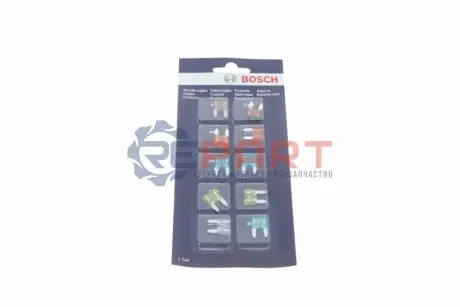 Запобіжник (номінальний струм: 5А) MINI Bosch 1 987 529 038 Купити в Україні