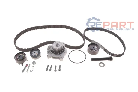 Комплект ГРМ + ТНВД + помпа VW LT 96-/VW T4 2.5TDI 91- (21x122z) Bosch 1987945303