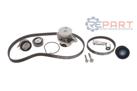 Комплект ГРМ + помпа Skoda Fabia/Octavia 00-13/VW Caddy/Golf/Polo 1.4 16V 99-08 (17x130z) Bosch 1987945342