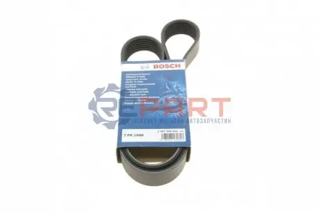 Поліклиновий ремінь (7PK1088) VOLVO V60 I TOYOTA DYNA, HIACE / COMMUTER V, HIACE IV, HIACE V, HILUX VI, HILUX VII 2.4DH/2.5D/3.0D 07.01 Bosch 1987946032 Купити в Україні
