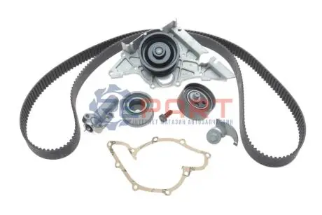 Комплект ГРМ (ремінь + ролик + водяний насос) AUDI A4 B5, A4 B6, A6 C4, A6 C5, A8 D2 SKODA SUPERB I VW PASSAT B5, PASSAT B5.5 2.4/2.7/2.8 06.94-03.08 Bosch 1987946401 Купити в Україні