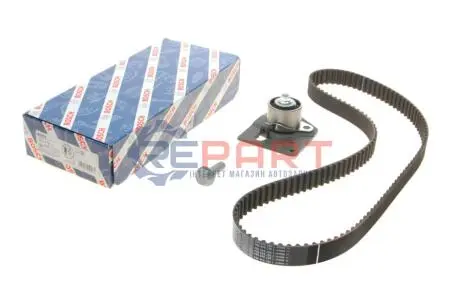 Комплект ГРМ (ремінь + ролик) VOLVO S40 I, V40 MITSUBISHI CARISMA, SPACE STAR NISSAN INTERSTAR, PRIMASTAR OPEL MOVANO A, VIVARO A RENAULT ESPACE IV, LAGUNA I, LAGUNA II, MASTER II 1.9D 12.97 Bosch 1987946700 Купити в Україні