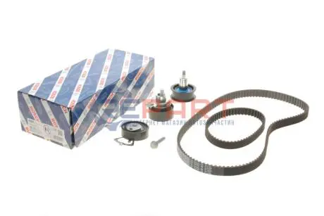 Комплект ГРМ (ремінь + ролик) AUDI A2 SEAT ALTEA, ALTEA XL, AROSA, CORDOBA, CORDOBA VARIO, IBIZA II, IBIZA III, IBIZA IV, IBIZA IV SC, IBIZA IV ST, LEON, TOLEDO II 1.4-1.9D 04.96-05.15 Bosch 1987946713 Купити в Україні