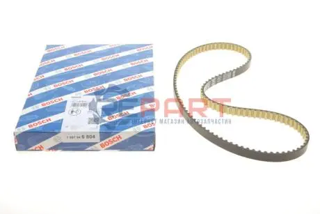 Ремінь ГРМ FORD B-MAX, C-MAX II, ECOSPORT, FIESTA VI, FIESTA VII, FOCUS III, GRAND C-MAX, MONDEO V, TOURNEO CONNECT V408 NADWOZIE WIELKO, TOURNEO COURIER B460, TRANSIT CONNECT V408 1.0-1.1 02.12 Bosch 1987946804 Купити в Україні