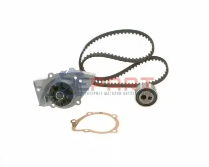 Комплект ГРМ (ремінь + ролик + водяний насос) CITROEN BERLINGO, BX, EVASION, XANTIA, XSARA, ZX FIAT ULYSSE PEUGEOT 205 I, 205 II, 306, 309 II, 405 I, 405 II, 406, 806 1.6/1.8/1.9 10.82-10.04 Bosch 1 987 946 964 Купити в Україні