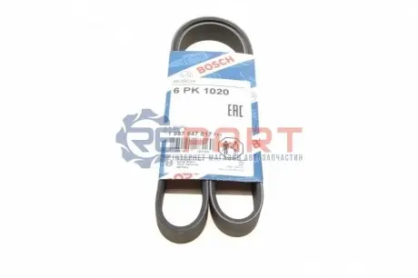 Ремень п-клиновый 6PK1020 Bosch 1987947817 Купить в Украине