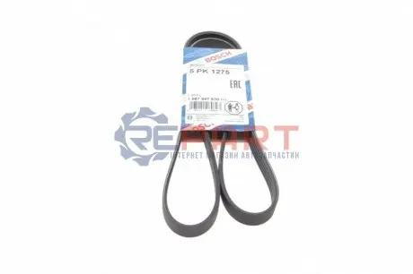 Фото Ремінь генератора MB (W168)/Renault Megane I 1.6 96-03 BOSCH (1987947930) зображення 1