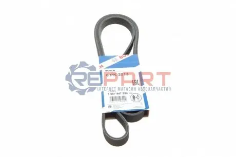 Поліклиновий ремінь (6PK2013) MAZDA 3 SAAB 900 II 1.3-2.3 07.93-06.09 Bosch 1987947994 Купити в Україні