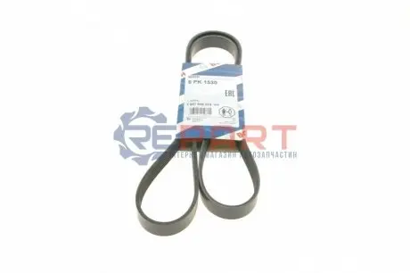 Поліклиновий ремінь (6PK1530) CHEVROLET CORSA HYUNDAI ACCENT IV, CRETA KIA CERATO I, RIO III OPEL ASTRA F CLASSIC, CORSA B, TIGRA, VECTRA B 1.0-1.8 03.93 Bosch 1987948315 Купити в Україні