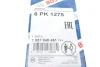Фото Поліклиновий ремінь (6PK1275) VOLVO 850, 960, 960 II, C70 I, S70, S90 I, V70 I, V90 I FIAT STILO FORD SCORPIO I, SIERRA II GAZ SOBOL HONDA CIVIC VII OPEL ASTRA H, ASTRA H GTC 1.7D-2.9 04.85 Bosch (1987948481) зображення 6