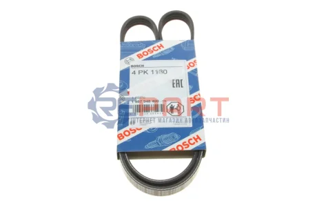 Поліклиновий ремінь (4PK1180) NISSAN MAXIMA III RENAULT RAPID TOYOTA 4 RUNNER II, BB I, COROLLA, ECHO, PROBOX / SUCCEED, YARIS, YARIS VERSO 1.3-3.0 10.88-08.14 Bosch 1987948490 Купити в Україні