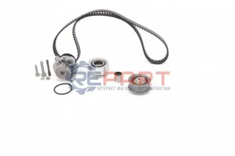 Комплект ГРМ (ремінь + ролик + водяний насос) AUDI A3 SEAT CORDOBA, CORDOBA VARIO, IBIZA II, IBIZA III, LEON, TOLEDO II SKODA FABIA I, OCTAVIA I VW BORA I, GOLF IV, POLO 1.9D 09.96-03.10 Bosch 1987948871