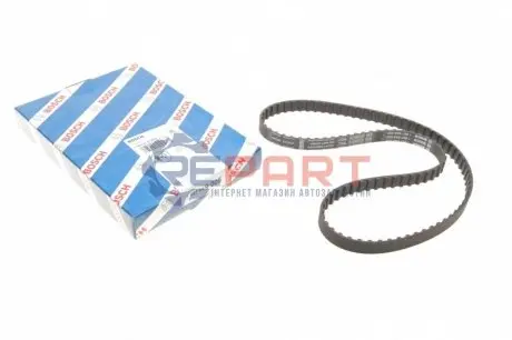 Ремінь ГРМ FIAT PANDA, PUNTO, TIPO, UNO LANCIA Y, Y10 OPEL ASCONA B, ASCONA C, CORSA A, CORSA A TR, KADETT D, KADETT E, KADETT E COMBO, MANTA B 0.8-1.3 03.79-07.04 Bosch 1 987 949 005 Купити в Україні