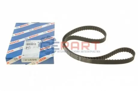 Ремінь ГРМ FORD CAPRI III, GRANADA, GRANADA I, GRANADA II, P 100 I, P 100 II, SCORPIO I, SIERRA, SIERRA I, SIERRA II, TAUNUS, TRANSIT LADA TOSCANA 1.3-2.0 01.70-05.12 Bosch 1987949019 Купити в Україні
