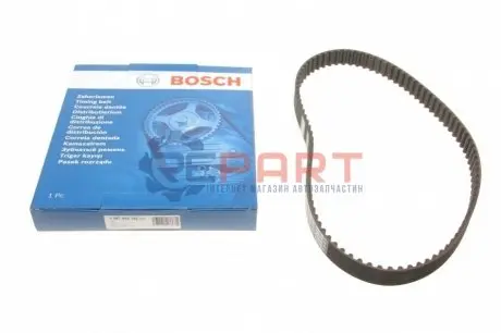 Ремінь ГРМ HYUNDAI ACCENT, ACCENT I, LANTRA II, S MITSUBISHI COLT III, COLT IV, LANCER III, LANCER IV, LANCER V ROVER 25 I TOYOTA CELICA, MR2 II 1.3-2.0 04.88-05.05 Bosch 1987949142 Купити в Україні