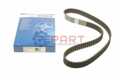 Ремінь ГРМ CHEVROLET AVEO / KALOS, CRUZE, LACETTI, NUBIRA, REZZO DAEWOO ARANOS, ESPERO, KALOS, LACETTI, LANOS, NEXIA, NUBIRA TOYOTA STARLET 1.4-1.8 12.86 Bosch 1987949403 Купити в Україні