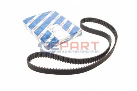 Ремінь ГРМ CITROEN BERLINGO, C4 I, C5 I, EVASION, JUMPER I, JUMPER II, JUMPY I, XANTIA, XSARA, XSARA PICASSO FIAT DUCATO, SCUDO, ULYSSE LANCIA ZETA PEUGEOT 206, 306 1.8/2.0/2.0D 11.95-12.11 Bosch 1987949435 Купити в Україні